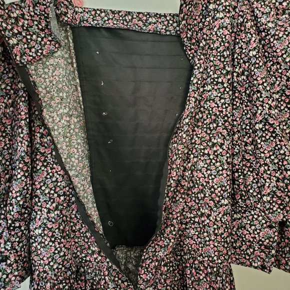 **LOWEST PRICE** Vintage 80s Go Vicki Cottagecore Floral Dress - Picture 8 of 9